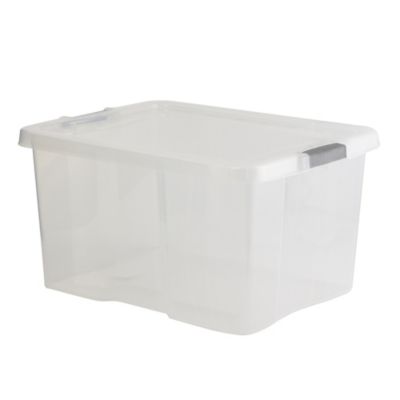 Tu Soft Grip Storage Box with Lid 34L