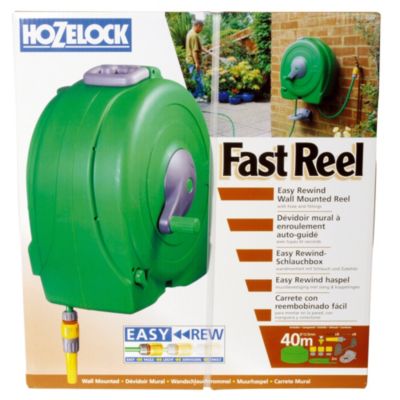 Hozelock 40m Wall Mounted Fastreel Hose
