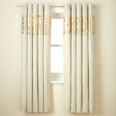 Tu Catherine Lansfield Parisian Curtains Gold