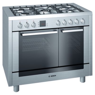 Bosch HSB745A55E Dual Fuel Range Cooker Silver