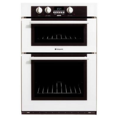 Hotpoint BD32P Electric Double Oven White