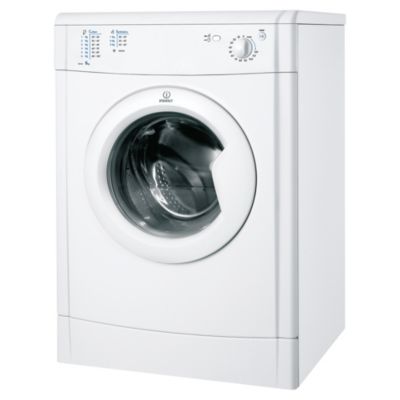 Indesit IDV65S Tumble Dryer Silver