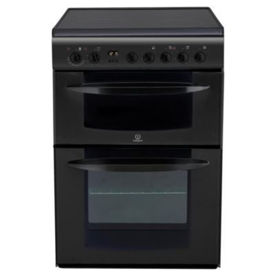 Indesit KD6C35A Electric Cooker Black