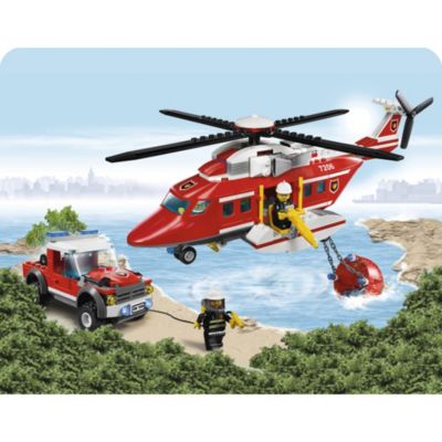Statutory LEGO City Fire Helicopter