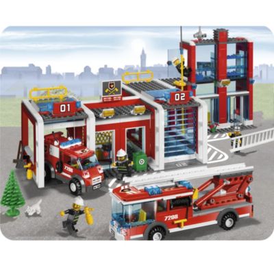 Statutory LEGO City Fire Station