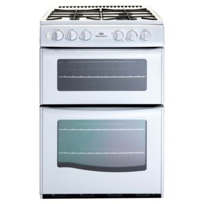 New World G55T Gas Cooker Silver