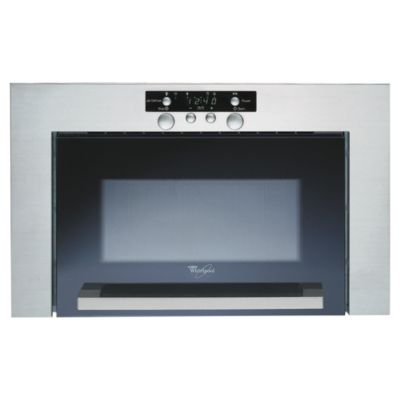 Whirlpool AMW410/IX Built-in Microwave Oven Stainless Steel