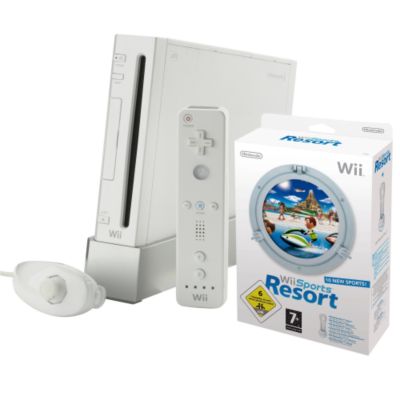 Wii Console with Sports Resort for Wii by Nintendo