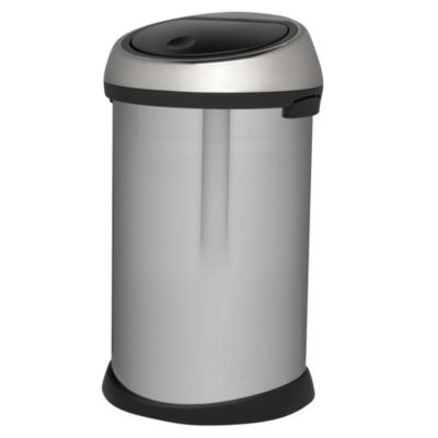 Brabantia Waste Storage Touch Bin Brilliant Steel 50L