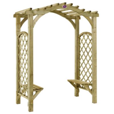 Plum Glamis Arch Arbour