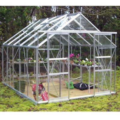 Eden Greenhouse with Horticultural Glass and Base 8x10ft