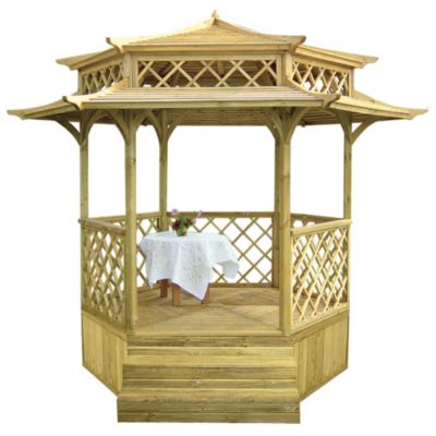 Plum Sunory Pagoda with Plinth