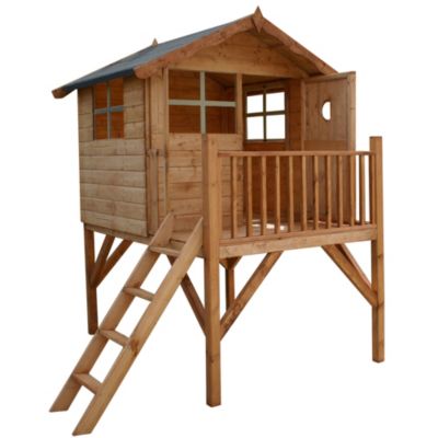 Statutory Waltons Tall Tower Childrens Playhouse