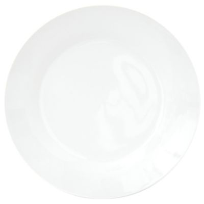 Tu White Porcelain Dinner Plate