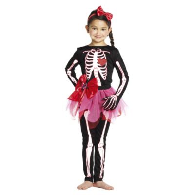 Girls Skeleton Outfit