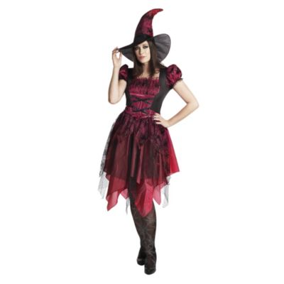 Ladies Rose Witch Outfit