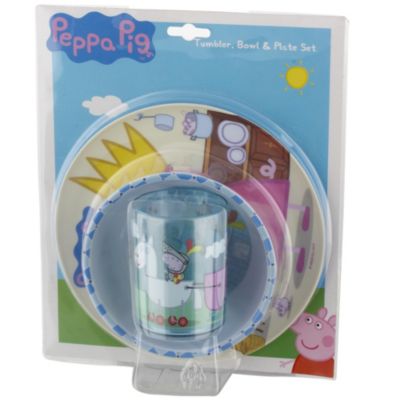 Statutory Peppa Pig Dinner Set