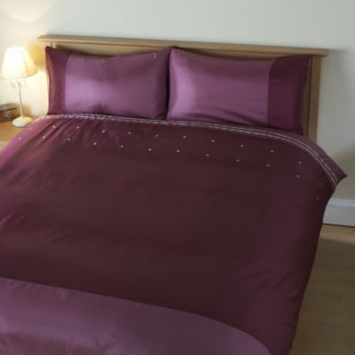 Tu Purple Spot Bed Linen Set