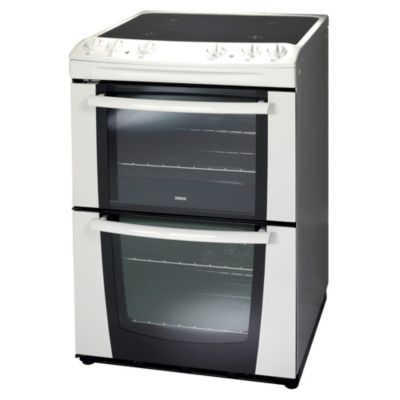 Zanussi ZKC6000W Electric Cooker White