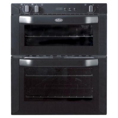Belling BI70FP Built-under Electric Double Oven Black