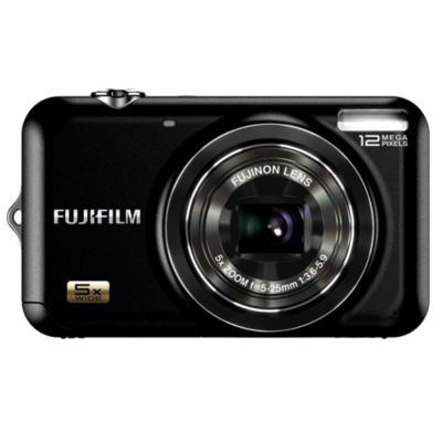NEW Fujifilm FinePix JX200 12 Megapixel 5x Optical Zoom HD Compact Digital Camera Black
