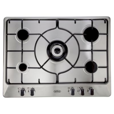 Belling GHU70GEMK2 Gas Hob Stainless Steel