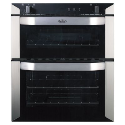 Belling BI70GST Built-under Gas Double Oven Stainless Steel