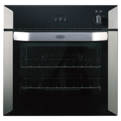 Belling BI60G Built-in Gas Single Oven Stainless Steel