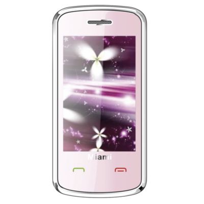 Orange Miami Mobile Phone Pink plus Â£10 Call Credit