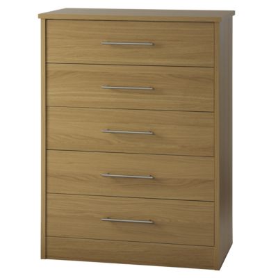 Consort Delta 5-drawer Chest of Drawers
