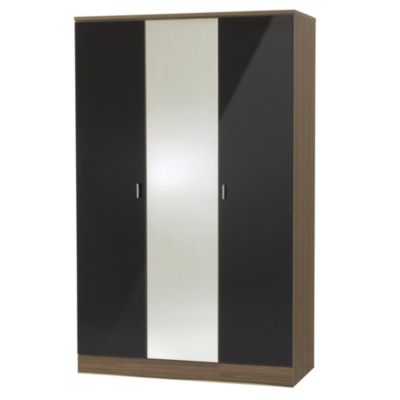 Statutory Arizona 3-door Centre Mirror Wardrobe