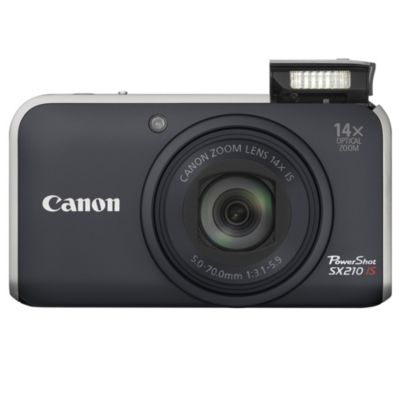 Canon Powershot SX210  14.1 Megapixel Ultrazoom HD Digital Camera Black