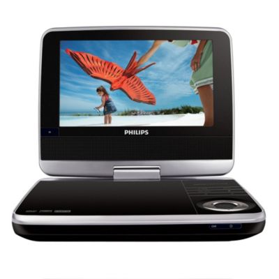 Philips PD7040 7" Swivel Screen Portable DVD Player