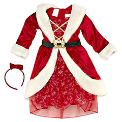 Statutory Miss Santa Childrens Costume