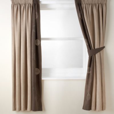 Statutory Catherine Lansfield Nairobi Curtains Natural