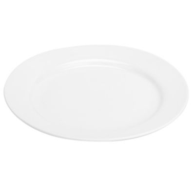 Tu Chunky White Porcelain Dinner Plate