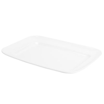 Tu Chunky White Porcelain Large Serving Platter
