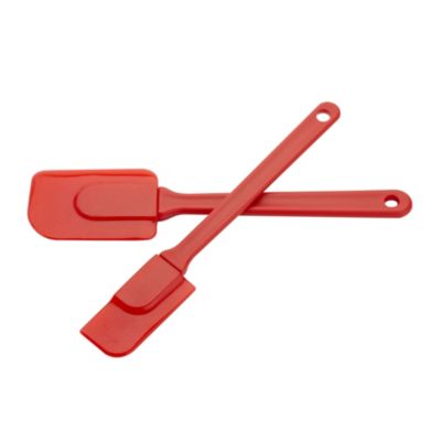 Sainsbury's Red Silicone Spatula 2-pack