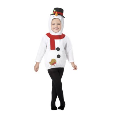 Statutory Snowman Childrens Costume