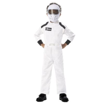 Statutory The Stig Racing Childrens Costume