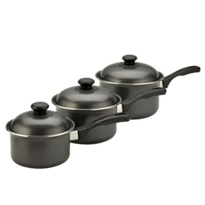 Sainsbury's Basics Cookware 3-piece Set