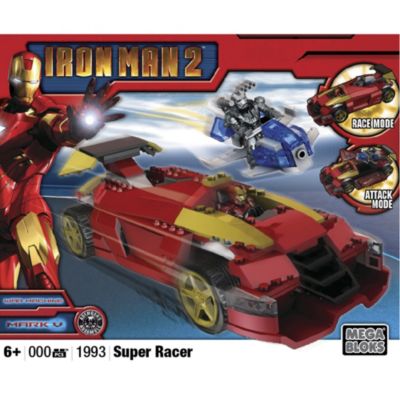 Mega Bloks Iron Man 2 Whiplash Showdown