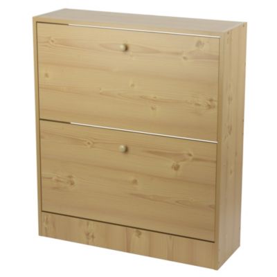 Shoe Storage Unit Wood Effect