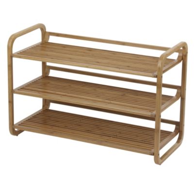 3-tier Shoe Rack Bamboo