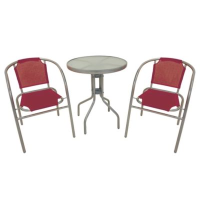 Santa Fe Bistro Set Purple