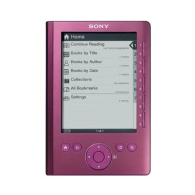 Sony PRS300R Ereader Rose Pocket Edition