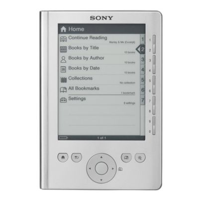 Sony PRS300S Ereader Silver Pocket Edition