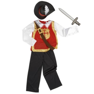 Statutory Boys Musketeer Costume