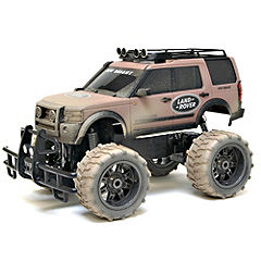 Statutory Land Rover 1:10 Remote Controlled Car Brown