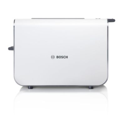 Bosch TAT8611GB Styline Collection White 2-slice Toaster